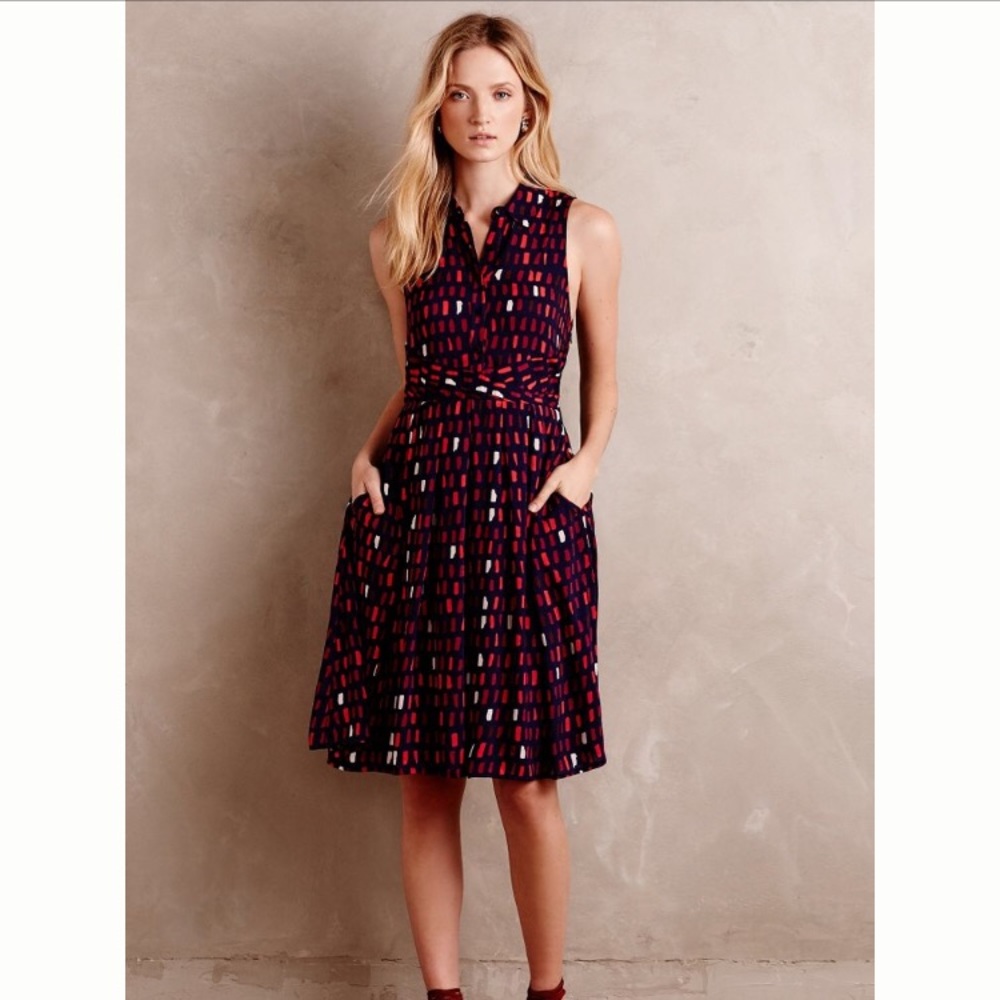 Anthropologie 11.1 TYLHO Brynn Shirtdress small